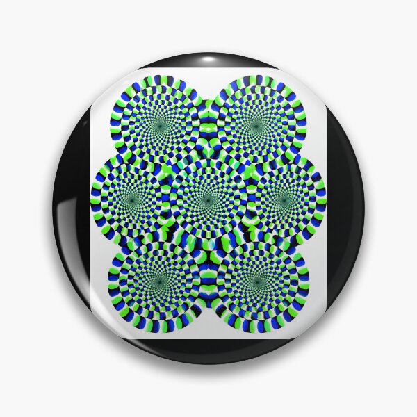 Item preview, optical illusion hypnotic designed and sold by unicorns-art.