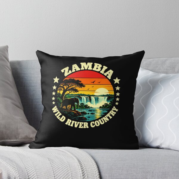 Item preview, Zambia Wild River Country African Wildlife Safari Traveler designed and sold by HumansStuck12.