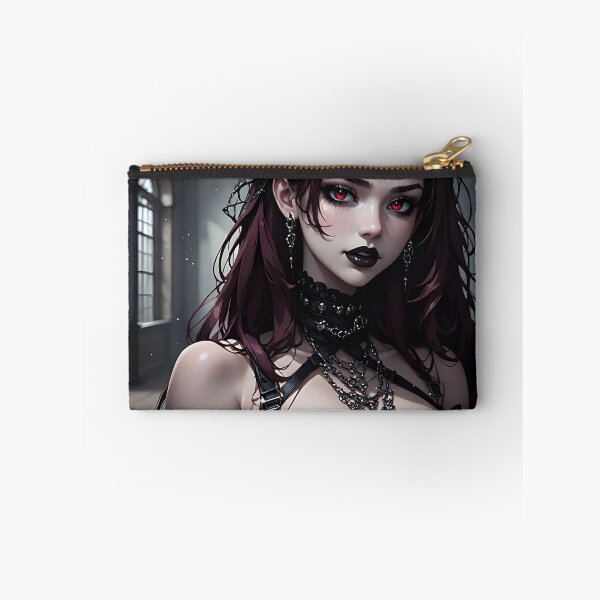 Item preview, Hot Halloween Anime Babe Goth Mommy Waifu Woman designed and sold by Your New Fixation.