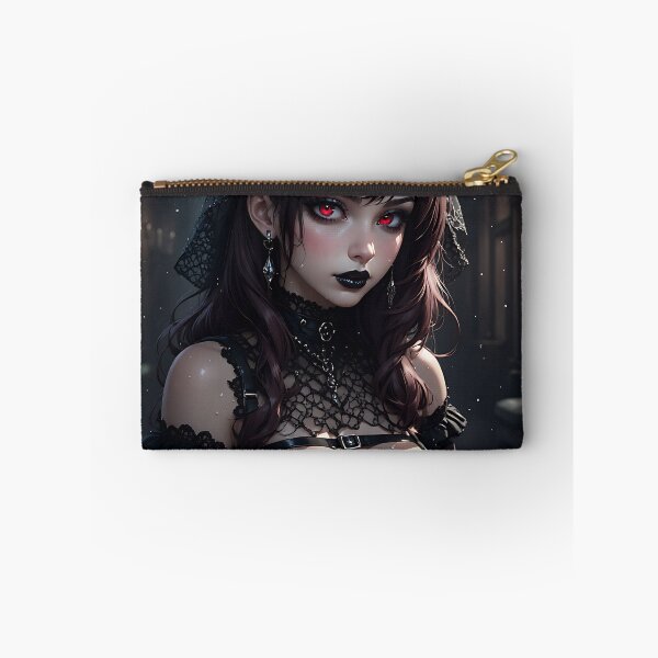 Item preview, Hot Halloween Anime Babe Goth Mommy Waifu Woman designed and sold by Your New Fixation.