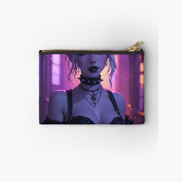 Item preview, Hot Halloween Anime Babe Goth Mommy Waifu Woman designed and sold by Your New Fixation.