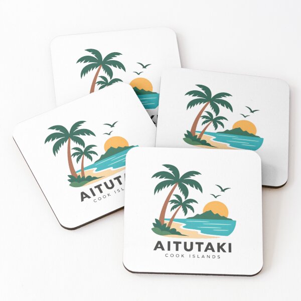 Item preview, Aitutaki Cook Islands Tropical Island Vacation Destination designed and sold by JonesFlora2025.