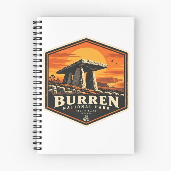 Item preview, Burren National Park County Clare Ireland Travel Destination Visitor designed and sold by RetroMini2026.