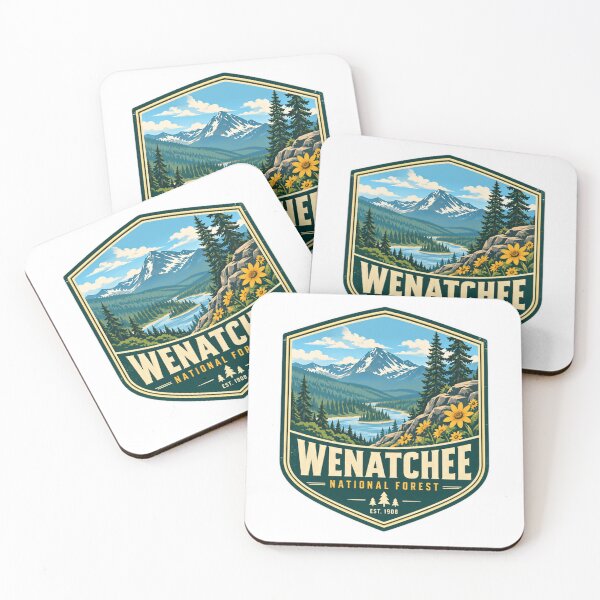Item preview, Wenatchee National Forest Est 1908 Washington State Outdoors Explorer designed and sold by NeedForParks.