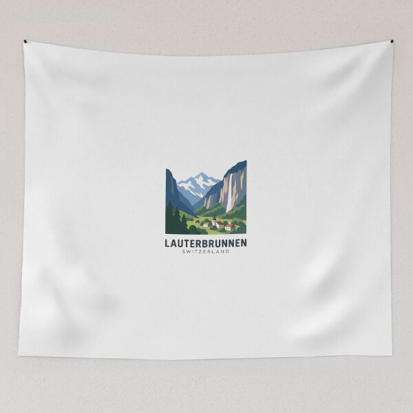 Item preview, Lauterbrunnen Switzerland Valley Mountains Travel Souvenir Gift designed and sold by JonesFlora2025.