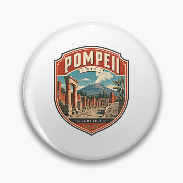 Item preview, Pompeii 79 A.D. S.P.Q.R. Campania Ancient History Traveler designed and sold by JonesFlora2025.