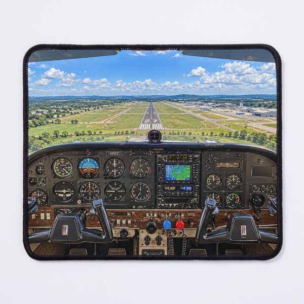 Item preview, Cessna Cockpit Final Approach to Runway 27 designed and sold by TXLou.