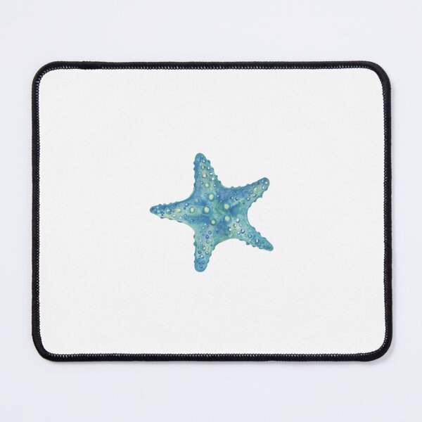 Item preview, Blue Watercolor Starfish Coastal Ocean Design designed and sold by AandBCollective.