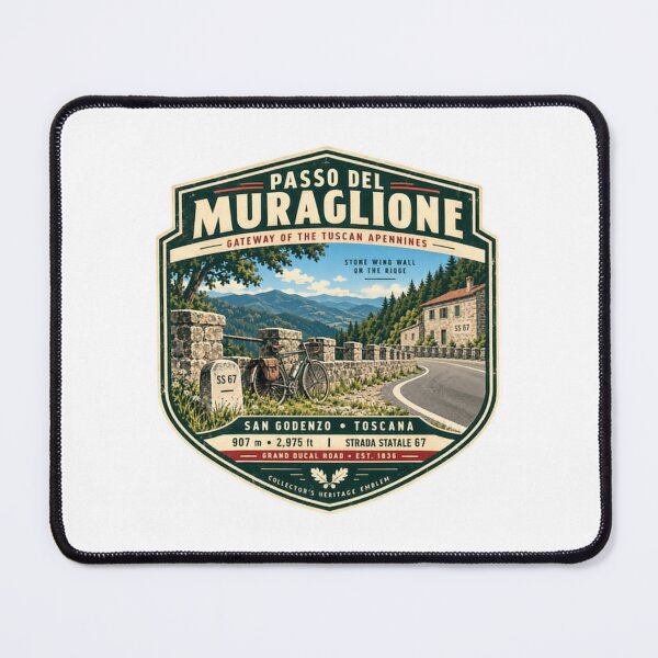 Item preview, Passo Del Muraglione Gateway Of The Tuscan Apennines Cycling Italy Traveler Toscana designed and sold by NeedForParks.