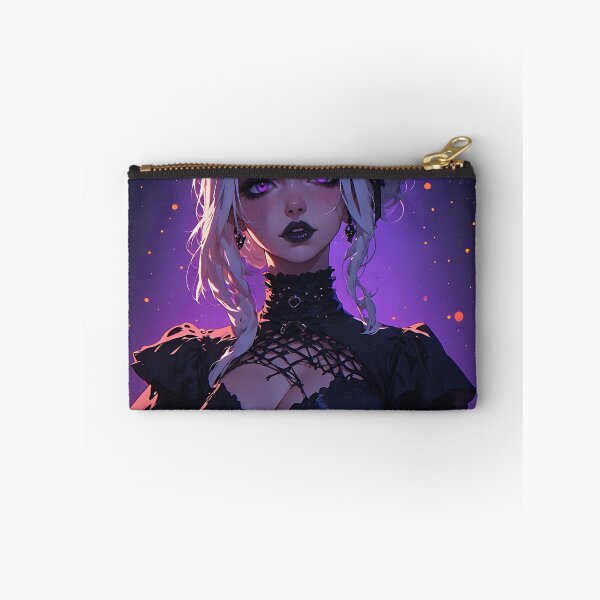 Item preview, Hot Halloween Anime Babe Goth Mommy Waifu Woman designed and sold by Your New Fixation.