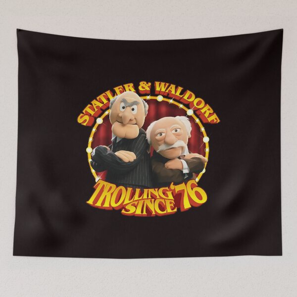 Item preview, Statler Waldorf Trolling Since 76 designed and sold by OddCanvasArt.