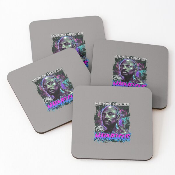 Item preview, Marvin Hagler Marvelous Retrowave Boxing Legend-2 designed and sold by MarcSchneid.