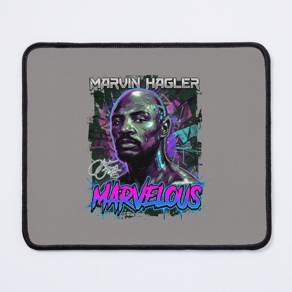 Item preview, Marvin Hagler Marvelous Retrowave Boxing Legend-2 designed and sold by MarcSchneid.