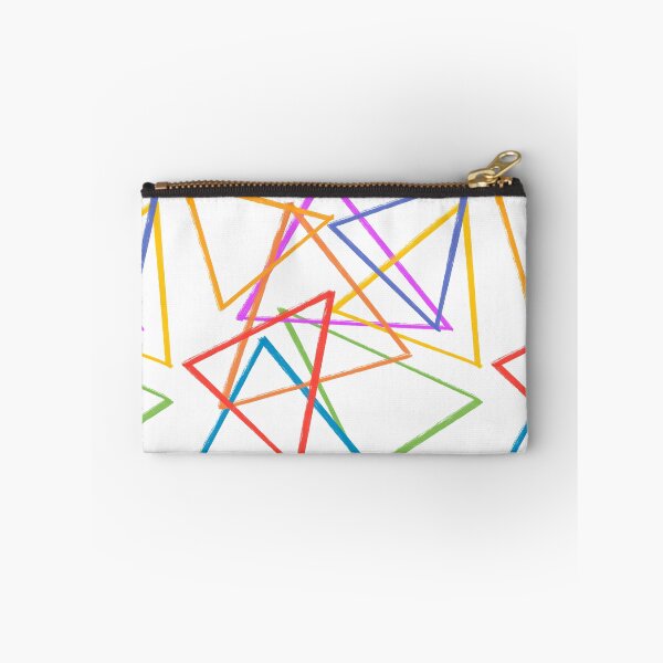 Item preview, Abstract Geometric Triangles Line Art Drawing designed and sold by LittleHappiness by Kamollak .