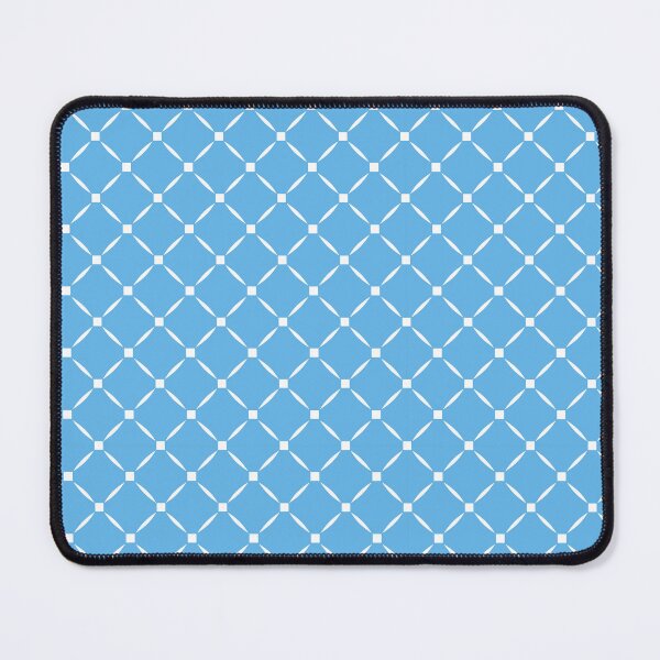 Item preview, Geometric abstract celestial blue and white designed and sold by fuzzyfox.