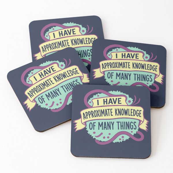 Item preview, Approximate Knowledge Quote designed and sold by Franz101Dianne.