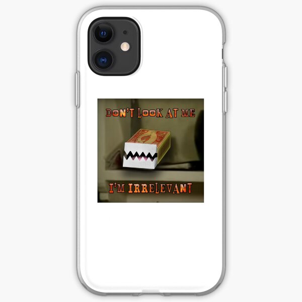 The Young Ones Irrelevant Matchbox iPhone Soft Case