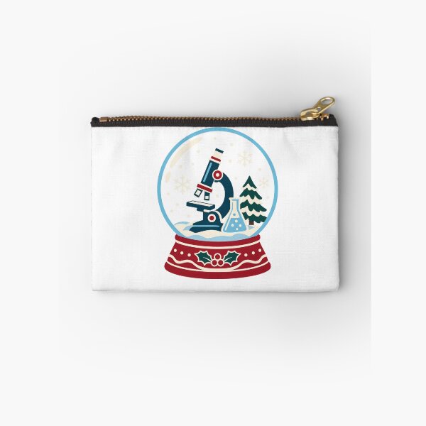 Item preview, Christmas Science Microscope and Flask Snow Globe designed and sold by skyartdesign.