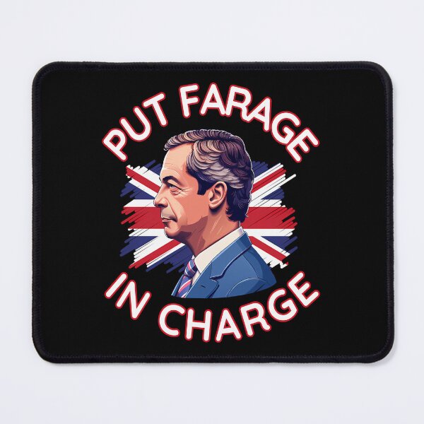 Item preview, Put Farage In Charge designed and sold by Edgarnston.