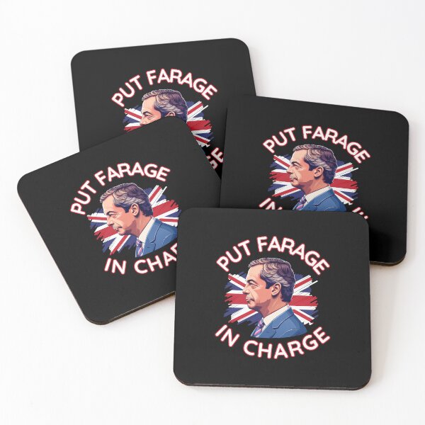 Item preview, Put Farage In Charge designed and sold by Edgarnston.