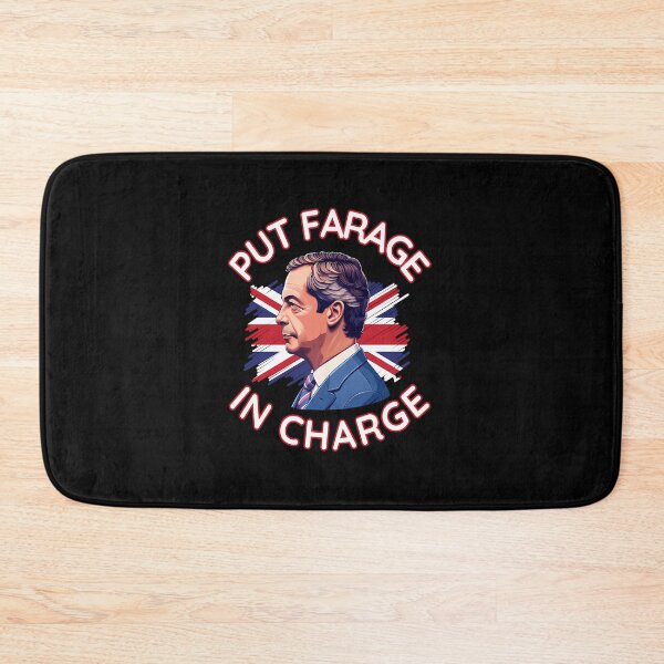 Item preview, Put Farage In Charge designed and sold by Edgarnston.