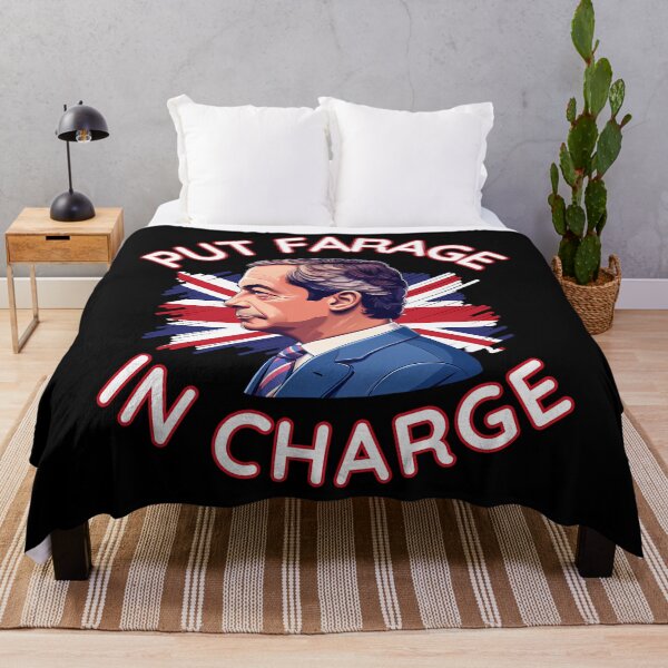 Item preview, Put Farage In Charge designed and sold by Edgarnston.