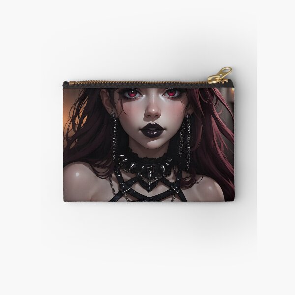 Item preview, Hot Halloween Anime Babe Goth Mommy Waifu Woman designed and sold by Your New Fixation.