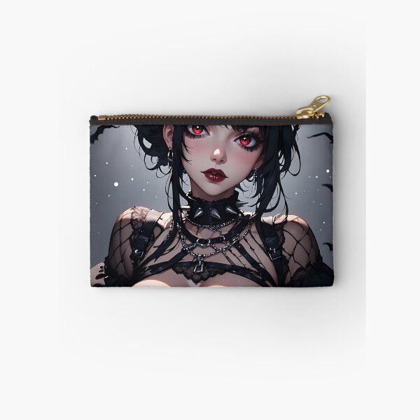 Item preview, Hot Halloween Anime Babe Goth Mommy Waifu Woman designed and sold by Your New Fixation.