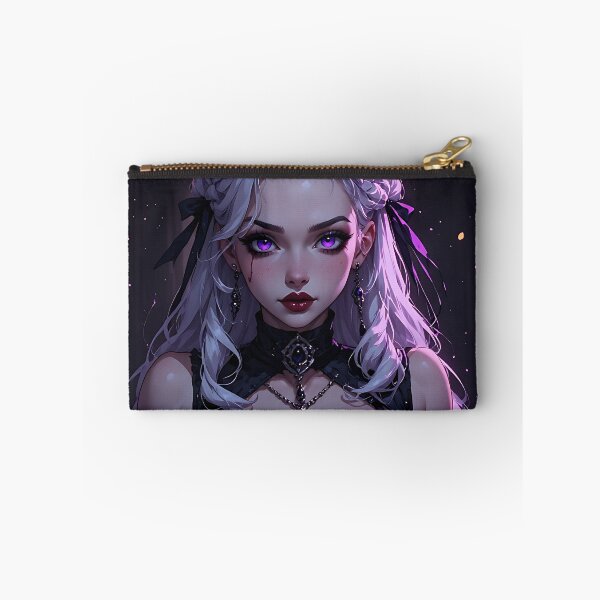 Item preview, Hot Halloween Anime Babe Goth Mommy Waifu Woman designed and sold by Your New Fixation.