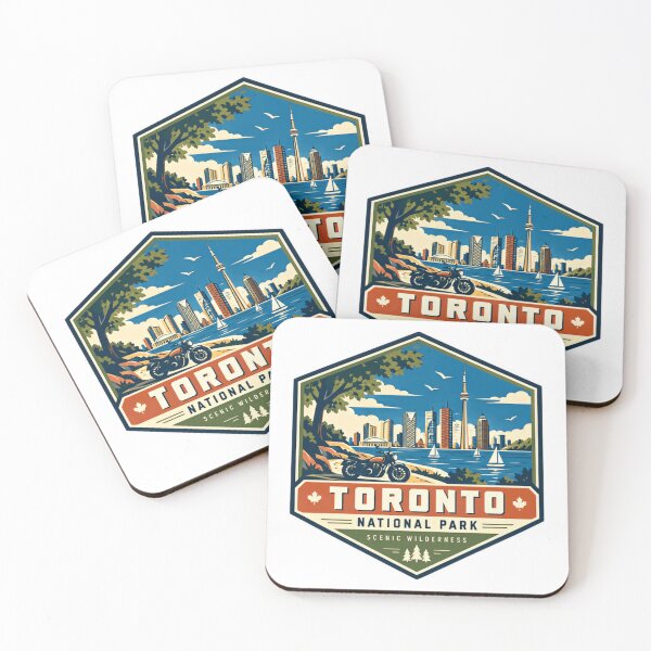 Item preview, Toronto National Park Scenic Wilderness Canada Travel Motorcycle Adventure designed and sold by Simsimah26Parks.