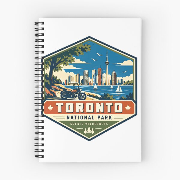 Item preview, Toronto National Park Scenic Wilderness Canada Travel Motorcycle Adventure designed and sold by Simsimah26Parks.
