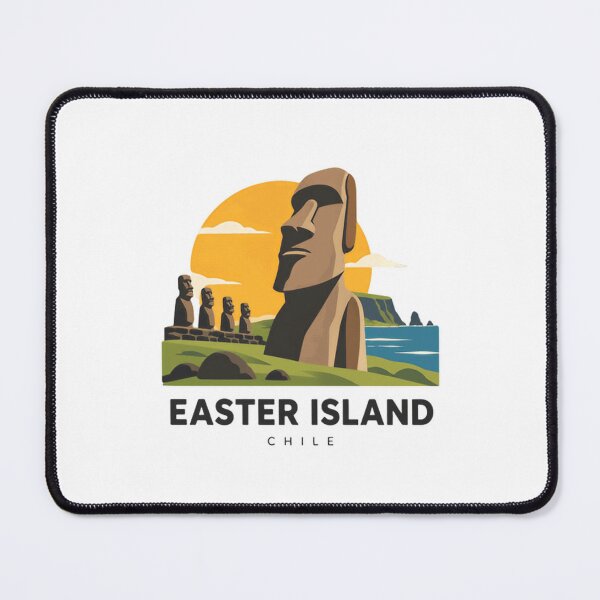 Item preview, Easter Island Chile Moai Travel Vacation Souvenir designed and sold by NeedForParks.