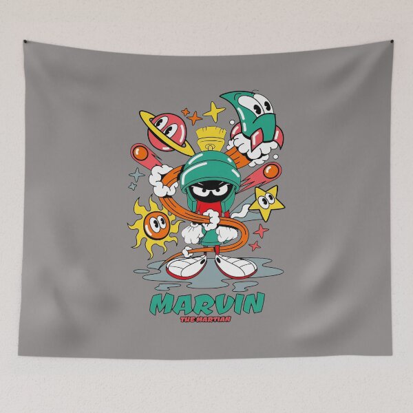Item preview, Marvin The Martian Psychedelic Space Chaos T-Shirt-20 designed and sold by MarcSchneid.