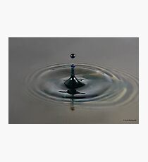 Droplet 8 Photographic Print