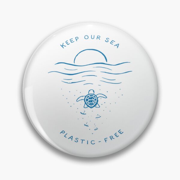 Item preview, Keep Our Sea Plastic Free – Save the Ocean Turtle Design designed and sold by AandBCollective.