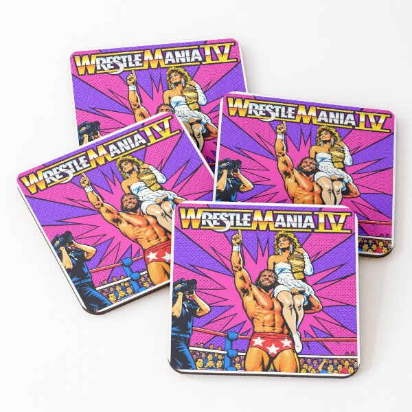Item preview, Wrestlemania IV designed and sold by WretroMania.
