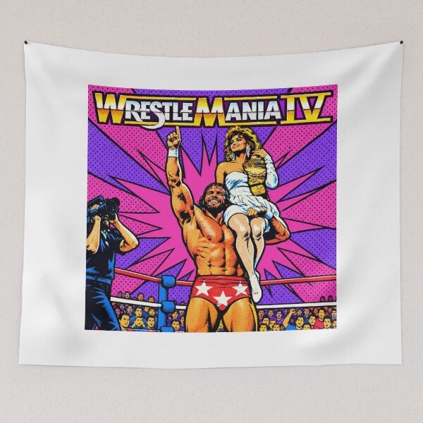 Item preview, Wrestlemania IV designed and sold by WretroMania.