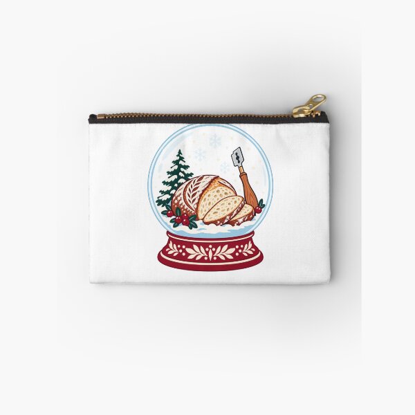 Item preview, Christmas Sourdough Bread and Baking Tools Snow Globe designed and sold by skyartdesign.