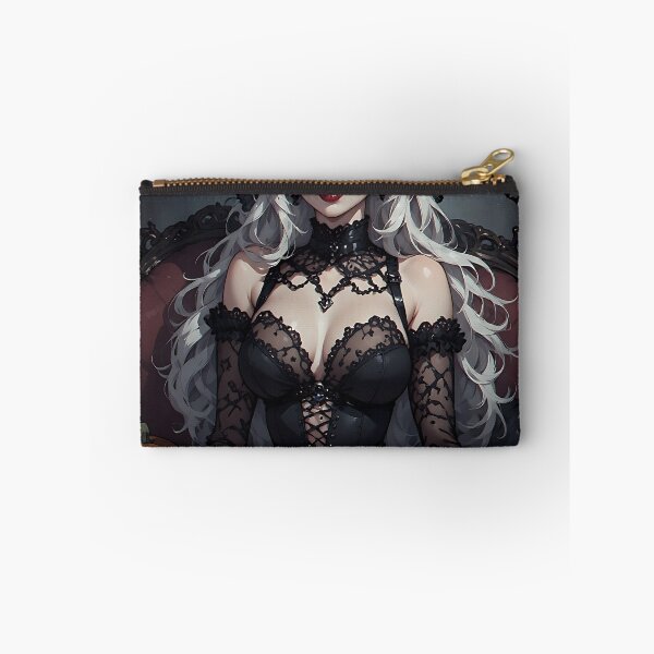 Item preview, Hot Halloween Anime Babe Goth Mommy Waifu Woman designed and sold by Your New Fixation.