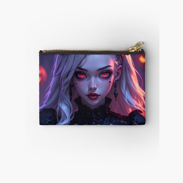 Item preview, Hot Halloween Anime Babe Goth Mommy Waifu Woman designed and sold by Your New Fixation.
