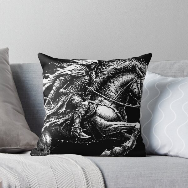 Item preview, Dark Art Warrior Riding Horse Medieval Knight Horseman Chivalry designed and sold by MORSPECTIVE.