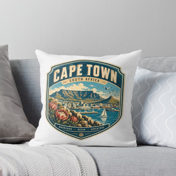 Item preview, Cape Town South Africa Travel Adventure Mountains Ocean Visitor designed and sold by JonesFlora2025.