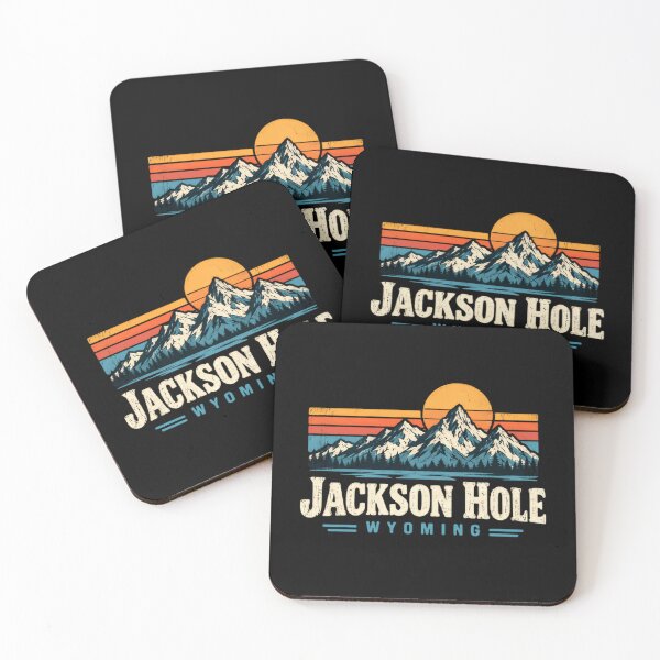 Item preview, Jackson Hole Wyoming Mountain Travel Vacation Adventure designed and sold by SkeletonsDanger.
