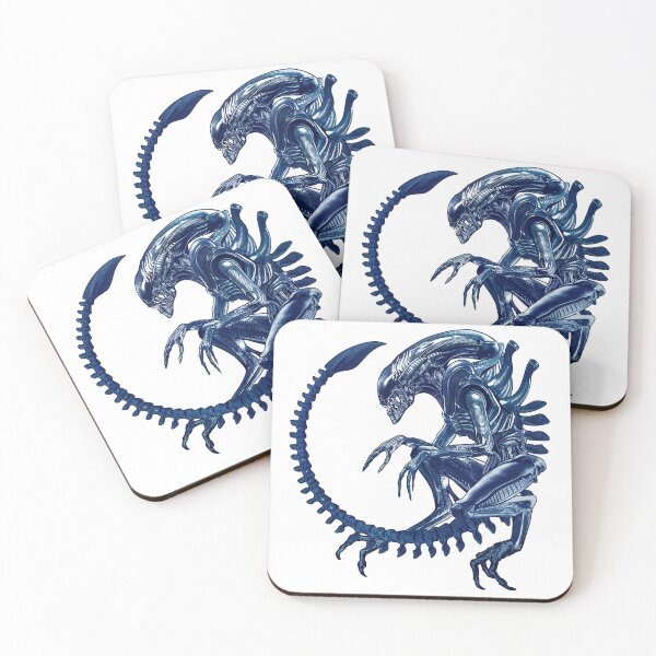 Item preview, Xenomorph Spiral - Blue designed and sold by claracecilia.