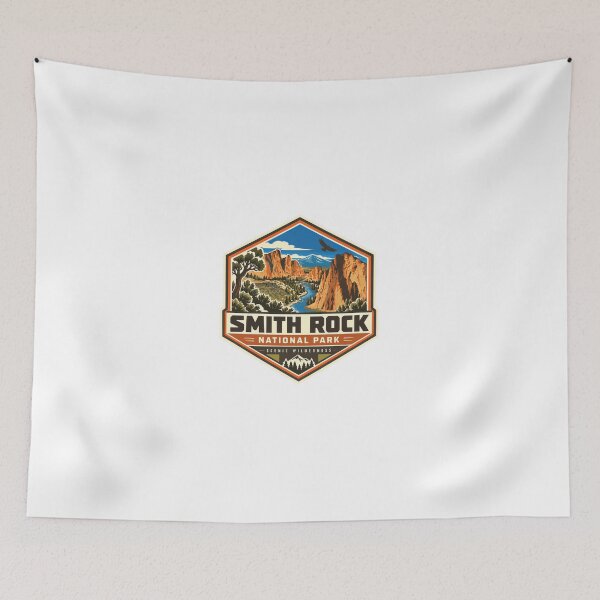 Item preview, Smith Rock National Park Scenic Wilderness Outdoor Travel Hiking Climbing designed and sold by Simsimah26Parks.
