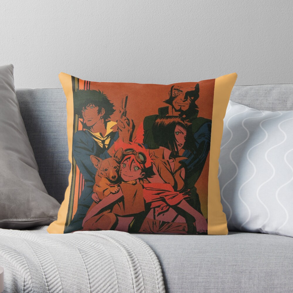 "See you space cowboy - Cowboy Bebop" Throw Pillow by sassylin | Redbubble