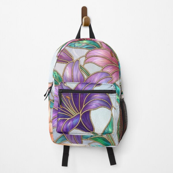 Item preview, Stained Glass Lilies designed and sold by Tridentulus.