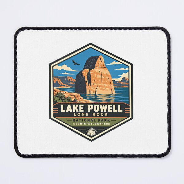 Item preview, Lake Powell Lone Rock National Park Scenic Wilderness Traveler Souvenir designed and sold by Simsimah26Parks.