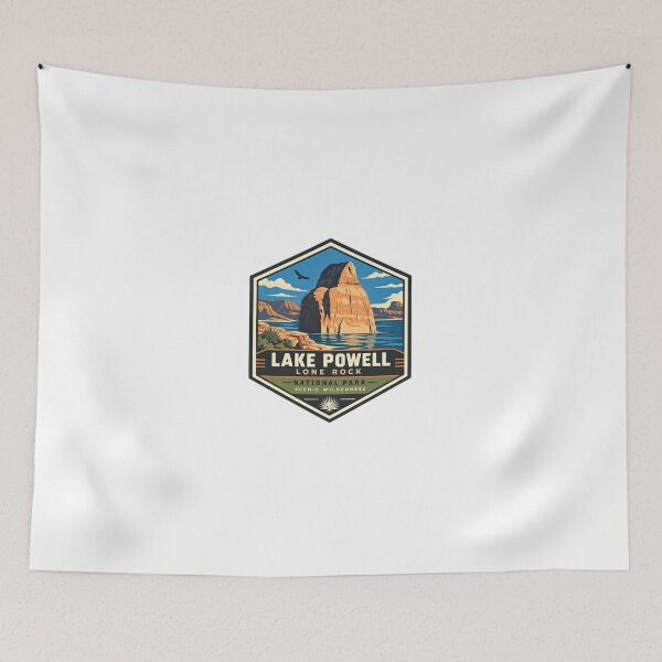 Item preview, Lake Powell Lone Rock National Park Scenic Wilderness Traveler Souvenir designed and sold by Simsimah26Parks.