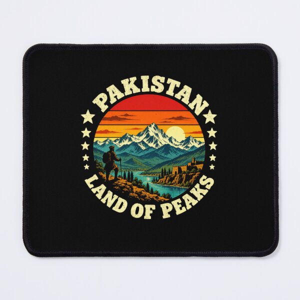 Item preview, Pakistan Land Of Peaks Mountaineer Traveler Adventure Heritage designed and sold by SkeletonsDanger.